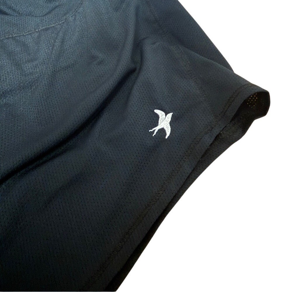 Black Running Shorts Lightweight Performance Workout Gym Liner Athletic Size 8